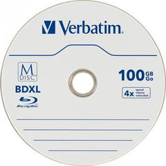 Verbatim M Disc BDXL 100GB 4X with Branded Surface – 5pk Jewel Case