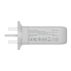 Verbatim 4 Port 100W PD 3.0 &amp; QC 3.0 GaN USB Charger - White