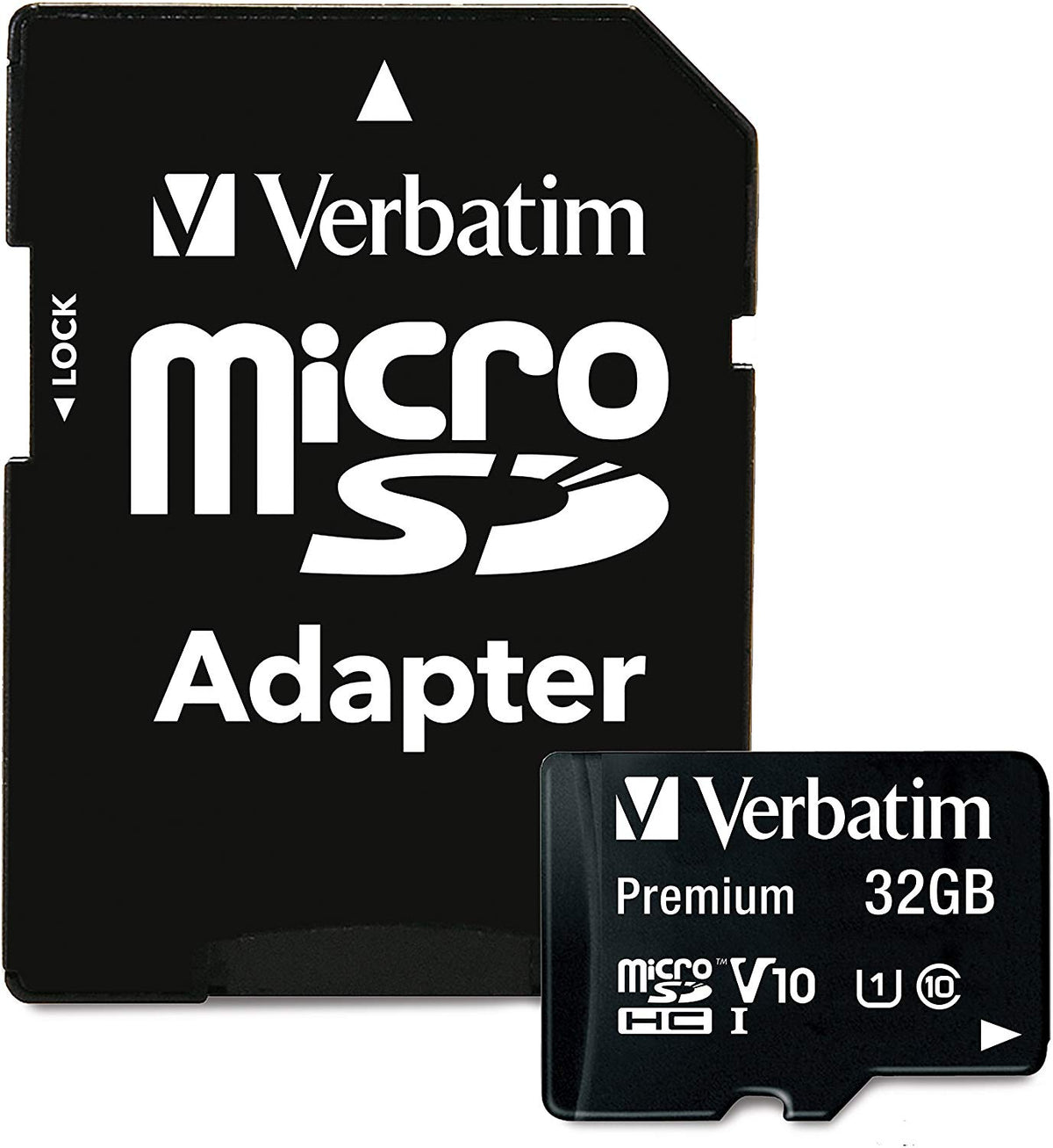 Verbatim 44083 32GB Premium microSDHC Memory Card with Adapter