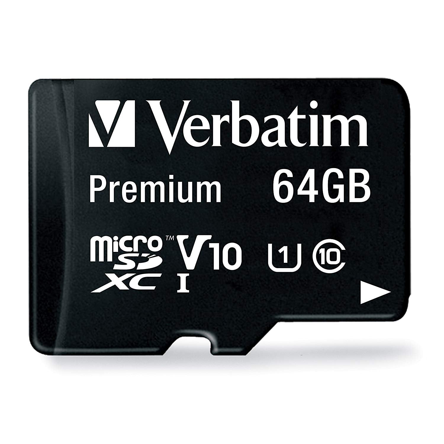 Verbatim 64GB Premium microSDXC Memory Card with Adapter