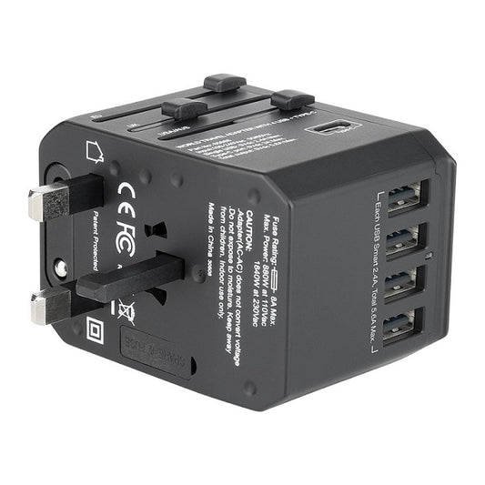 Buy Verbatim 65686 5 Ports Travel Adapter from Vmart in Pakistan