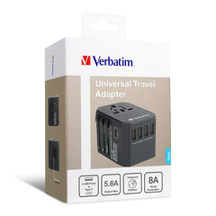 Buy Verbatim 65686 5 Ports Travel Adapter from Vmart in Pakistan