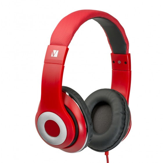 Verbatim 65067 Stereo Headphone Classic - Red