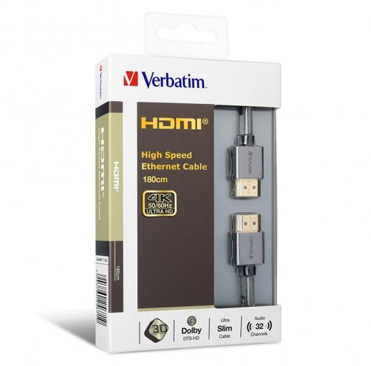 Buy Verbatim 65671 HDMI 2.0 4K 6ft. Cable from Vmart in Pakistan