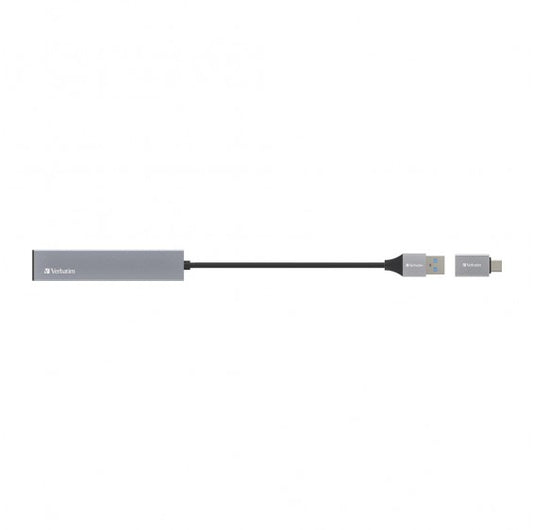 Buy Verbatim 66627 4-in-1 USB 3.1 Hub with Type C Adaptor from Vmart in Pakistan