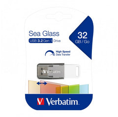 Verbatim 66693 32GB Store 'n' Go Sea Glass USB3.2 Gen1 Drive - Black