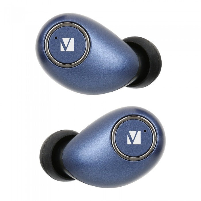 Verbatim Bluetooth 5.0 IPX6 Truly Wireless Earbuds With Digital Charging Case - Blue