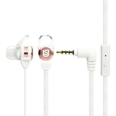 Verbatim 66121 In Ear Headphones - White/Rose Gold