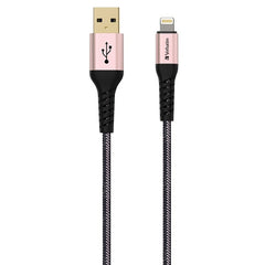 Verbatim 65858 Lightning Cable With Kevlar 120cm Rose Gold