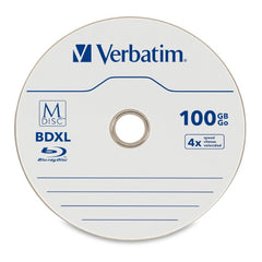 Verbatim M Disc BDXL 100GB 4X with Branded Surface – 1pk Jewel Case