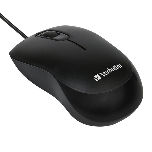 Buy Verbatim Optical Wired Mouse - Black from Vmart in Pakistan
