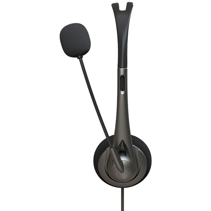 Verbatim USB Headset With Boom Mic Grey