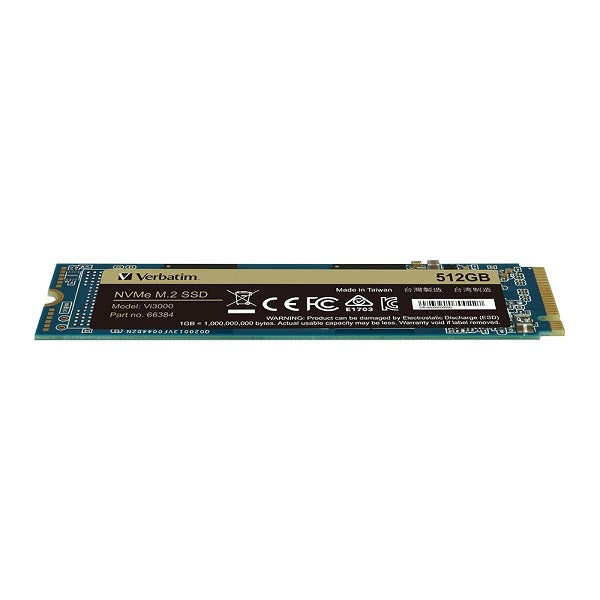 Verbatim 66384 Vi3000 NVMe M.2 Internal SSD - 512GB