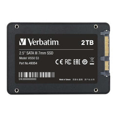 Verbatim 49354 Vi550 SATA III 2.5 SSD 2TB