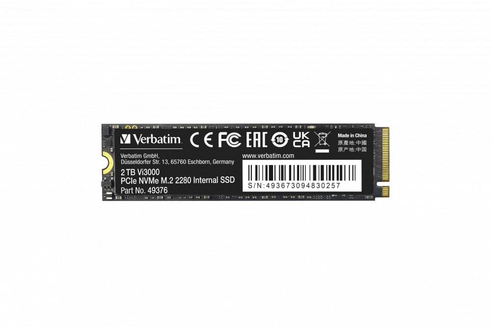 Buy Verbatim Vi3000 PCIe NVMe M.2 SSD 2TB from Vmart in Pakistan