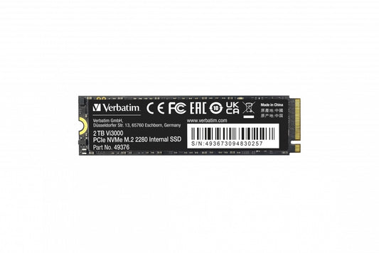 Buy Verbatim Vi3000 PCIe NVMe M.2 SSD 2TB from Vmart in Pakistan