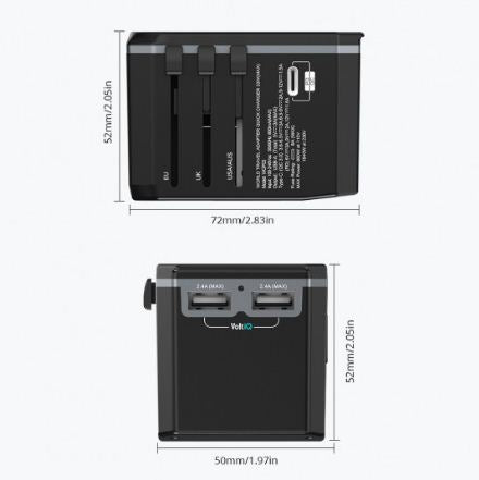 Tronsmart WCP05 33W Universal Travel Adapter