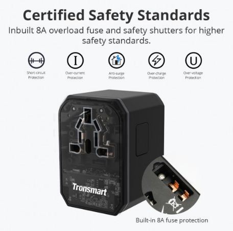 Tronsmart WCP05 33W Universal Travel Adapter