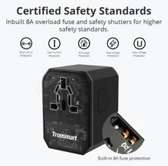 Buy Tronsmart WCP05 33W Universal Travel Adapter from Vmart in Pakistan