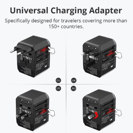 Tronsmart WCP05 33W Universal Travel Adapter