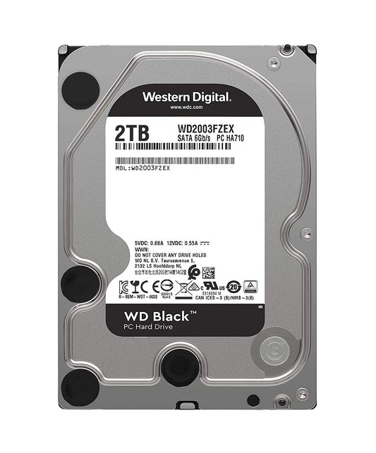 Buy WD Black - Desktop Performance Internal Storage Hard Drive - 2TB from Vmart in Pakistan