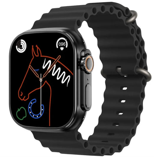 Buy WS28 Ultra Smart Watch With Extra Strap - Black from Vmart in Pakistan