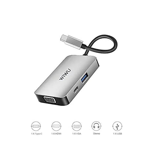 Buy WiWU 513HVP 5 in 1 Type-C Hub from Vmart in Pakistan