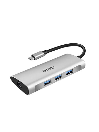 Buy WiWU 631STR 6 in 1 Type C Hub from Vmart in Pakistan