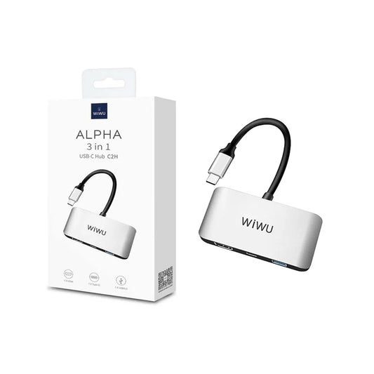 Buy WiWU C2H 3 in 1 Type-C Hub from Vmart in Pakistan