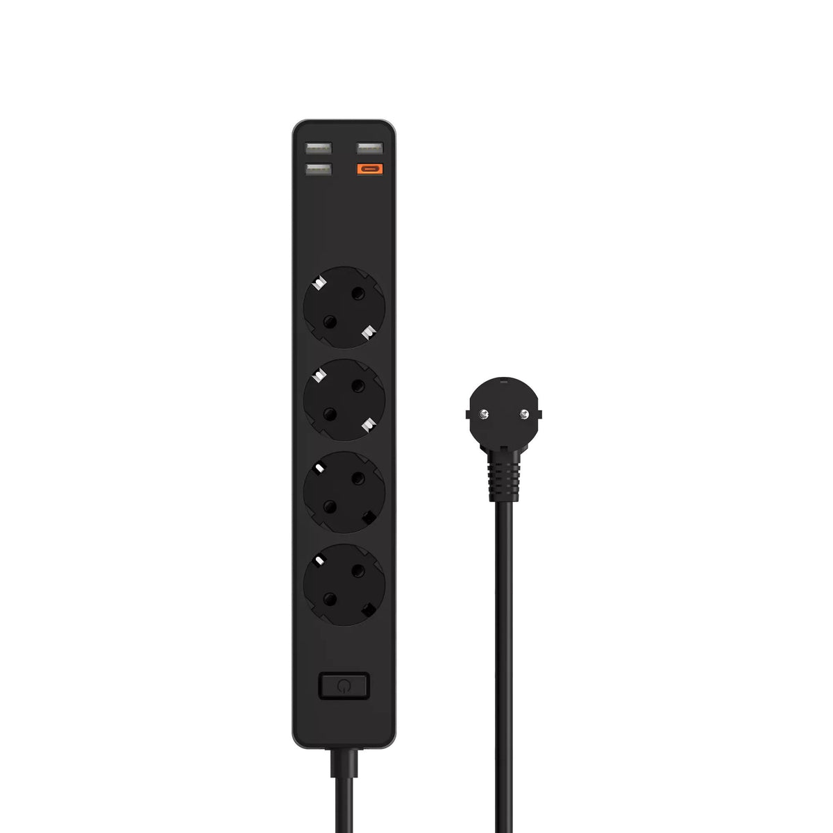 WiWU PD 20W Smart Power Strip EU Plug - Black