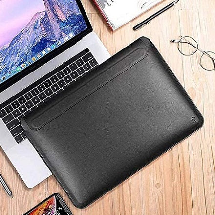 WiWU Skin Pro II PU Leather Sleeve For MacBook Pro 13" Air - Black