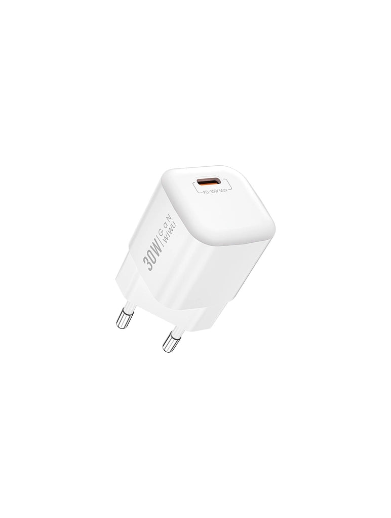 WiWU Wi-U006 C-L 30W PD Fast Charger EU with USB C to Lightning