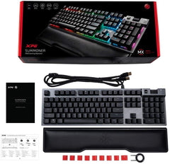 XPG Summoner RGB Gaming Keyboard - MX Cherry Silver