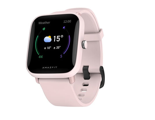 Buy Amazfit Bip U Health Fitness Smartwatch - Pink from Vmart in Pakistan