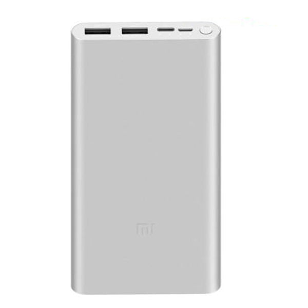 Xiaomi Mi Power Bank 3 Fast Charging 18W (10,000 mAh) - Silver