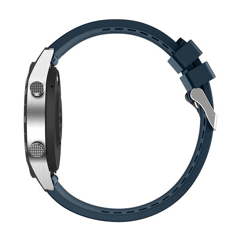 Buy Yolo Fortuner Pro Smart Watch - Chrome Silver with Denim Blue from Vmart in Pakistan