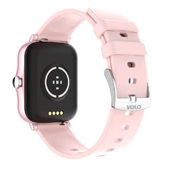 Yolo Watch Pro Bluetooth Calling Smart Watch - Rose Pink