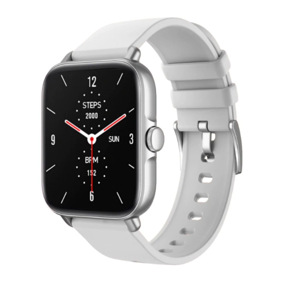 Yolo Watch Pro Bluetooth Calling Smart Watch - Silver