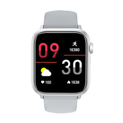 Yolo Watch Pro Max Calling Smart Watch - Royal Silver with Cool Grey