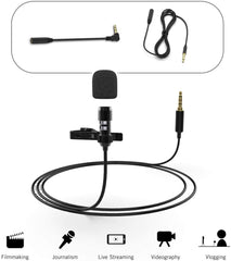 Fifine C2 Lapel Microphone For Android Phone DSLR Camera