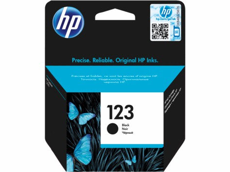 HP 123 Black Ink Cartridge