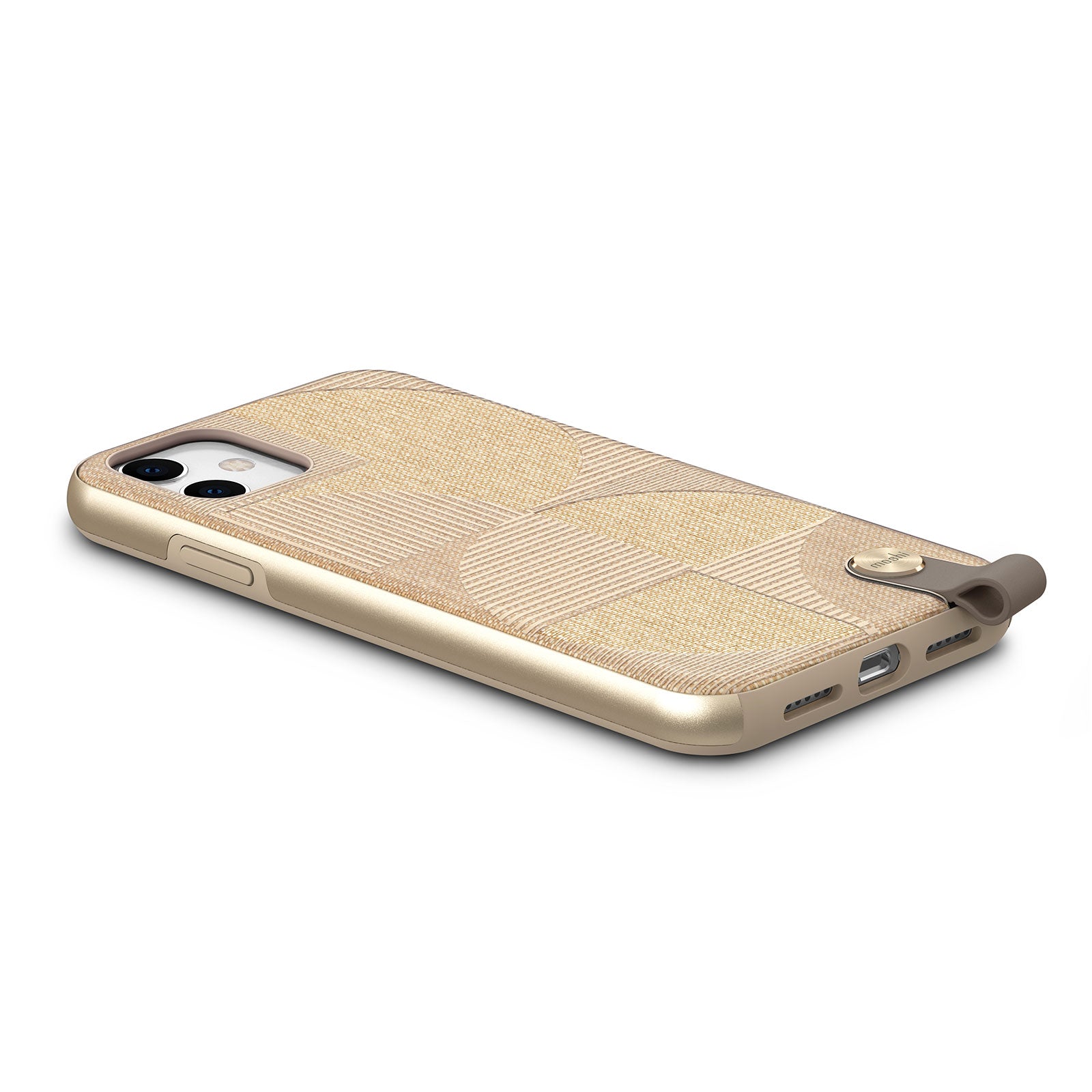 Moshi Altra Case With Detachable Wrist Strap For iPhone 11 - Sahara Beige