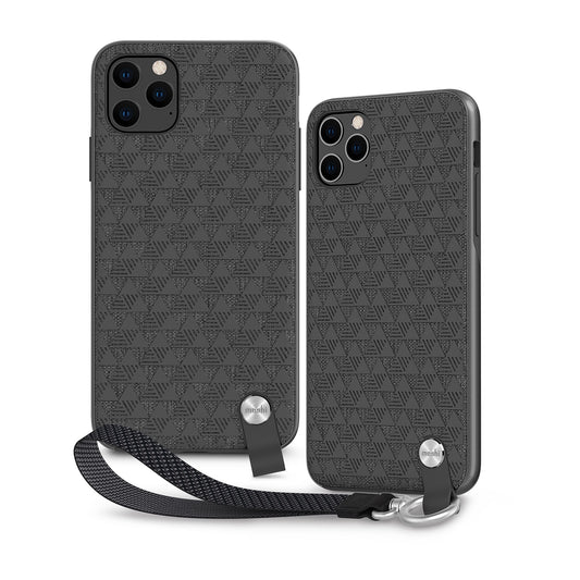 Buy Moshi Altra Case With Detachable Wrist Strap For iPhone 11 Pro - Shadow Black from Vmart in Pakistan