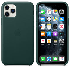 Apple iPhone 11 Pro Leather Case-Forest Green