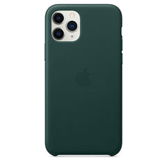 Apple iPhone 11 Pro Leather Case-Forest Green