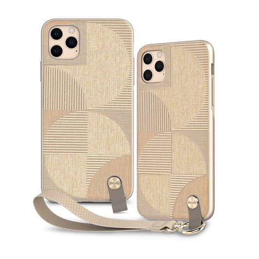 Buy Moshi Altra Case With Detachable Wrist Strap For iPhone 11 Pro Max - Sahara Beige from Vmart in Pakistan