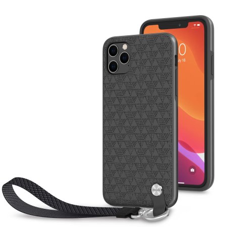 Moshi Altra Case With Detachable Wrist Strap For iPhone 11 Pro Max - Shadow Black