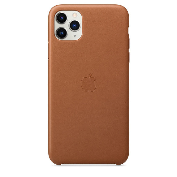 Apple iPhone 11 Pro Max Leather Case - Saddle Brown