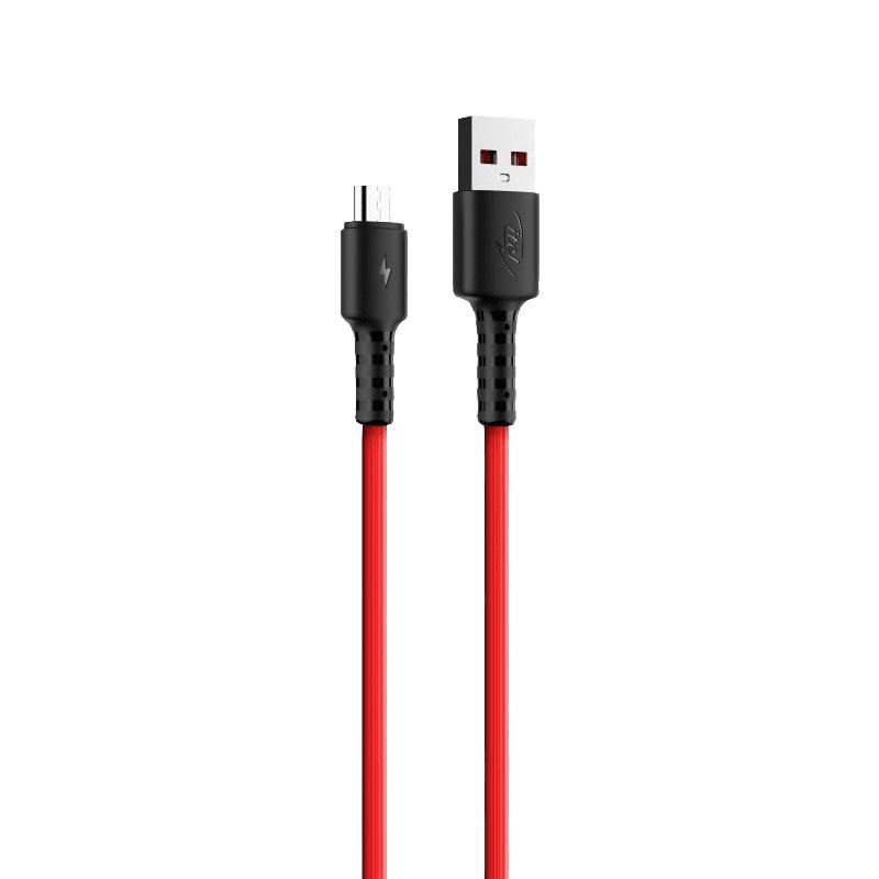 itel ICD-28 Fast Charging Micro USB Data Cable Red 2m