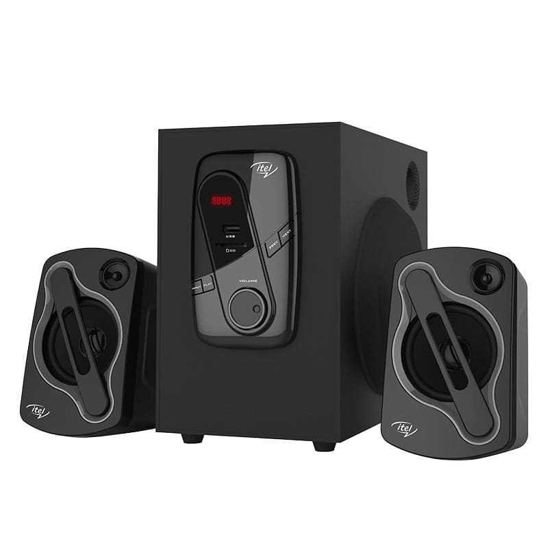 itel Spark lll Desktop Speakers (ITL-2580FSB-D)